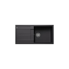 Blanco METRA XL 6 S Silgranit mosogatótálca, fekete, excenter nélkül