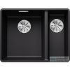 Blanco SUBLINE 340/160-F gránit mosogató (szintbe épitésű verzió) balos főmedencével fekete 525984
