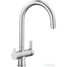 Blanco TRIMA PVD Steel mosogató csaptelep szűrt vízzel 525803 csaptelep