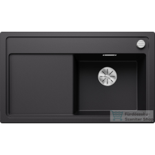 Blanco ZENAR 45 S silgranit mosogató medence jobbos főmedencével fekete 526037 mosogatótálca