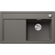 Blanco ZENAR 45S jobb vulkánszürke tart.nélk., exc. mosogatótálca