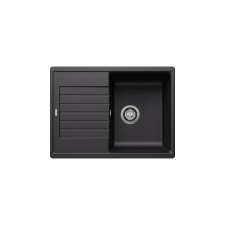 Blanco ZIA 45 S Compact Silgranit mosogatótálca, fekete, excenter nélkül mosogatótálca