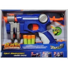 Blaster Géppuska + habszivacs lőszer katonásdi