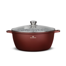 Blaumann BL-4078 Cerastone Fazék Üveg fedővel Ø 22cm 3.2L - Bronz (BL-4078) edény