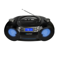 Blaupunkt BB31LED Rádió és USB Boombox - Fekete (BB31LED) rádió