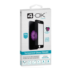 BLAUTEL 4-OK 3D full glue Huawei Y7 2019 (Y7 Prime 2019) Edzett üveg kijelzővédő - Fekete mobiltelefon kellék