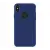 BLAUTEL 4-OK SILK Apple iPhone Xs Max 6.5 Védőtok - Sötétkék