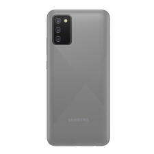 BLAUTEL 4-OK szilikon telefonvédő (ultravékony) ÁTLÁTSZÓ Samsung Galaxy A02s (SM-A025F) tok és táska