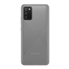 BLAUTEL 4-OK szilikon telefonvédő (ultravékony) ÁTLÁTSZÓ [Samsung Galaxy A02s (SM-A025F)] (USA02S) tok és táska