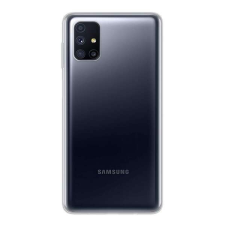 BLAUTEL 4-OK szilikon telefonvédő (ultravékony) ÁTLÁTSZÓ Samsung Galaxy M51 (SM-M515F) tok és táska