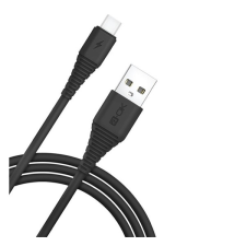 BLAUTEL 4-OK USB apa - USB-C apa Adat- és töltőkábel 1.5m - Fekete kábel és adapter