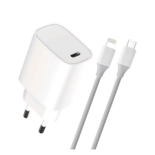 BLAUTEL 4-OK USB-C Hálózati töltő - Fehér (20W) mobiltelefon kellék