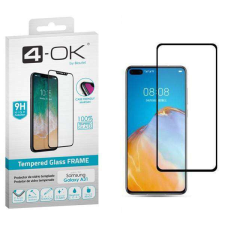 BLAUTEL HUAWEI P40, 4-OK üvegfólia, Full cover, Full glue, Fekete mobiltelefon kellék
