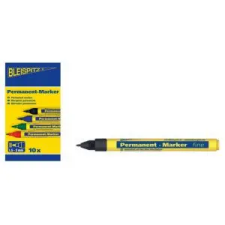 Bleispitz jelölőfilc 1 mm fekete 10db/csomag kőműves és burkoló szerszám