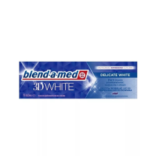 Blend-A-Med fogkrém 3D White Delicate White 75ml fogkrém
