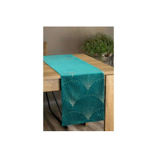 Blink14 bársony asztali futó Sötét türkiz 35x180 cm lakástextília