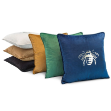  Blink14 bársony párnahuzat Sötét türkiz 45x45 cm lakástextília