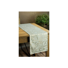 Blink15 bársony asztali futó Ezüst 35x140 cm party kellék