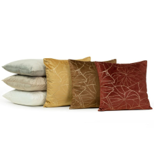  Blink17 bársony párnahuzat Téglavörös/világos arany 45x45 cm lakástextília