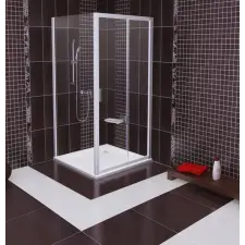  Blix BLPS-100 Szatén+Transparent fix oldalfal kád, zuhanykabin