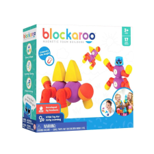 Blockaroo mágneses habszivacs állatok, 17 db. fürdőszobai játék
