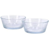  Blomus Tál szett 2db-os kerek 13cm üveg Amilio 24023