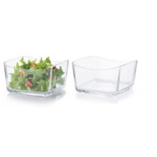  Blomus Tál szett 2db-os szögletes 14*14cm üveg Amilio 24020 konyhai eszköz
