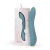 BLOOM Rose G-pont vibrátor USB szilikon türkiz