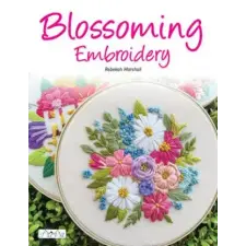  Blossoming Embroidery: 15 Fun Floral Embroidery Designs idegen nyelvű könyv