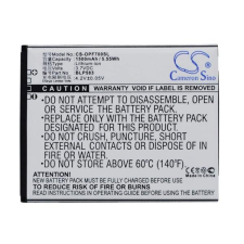  BLP583 Akkumulátor 1500 mAh mobiltelefon akkumulátor