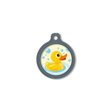 Blucky Ducky Pastel Yellow Dog Tag large nyakörv, póráz, hám kutyáknak
