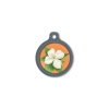 Blucky Jasmine Orange Dog Tag large