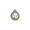 Blucky Jasmine Pastel Orange Dog Tag medium