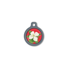 Blucky Jasmine Red Dog Tag medium nyakörv, póráz, hám kutyáknak
