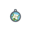 Blucky Jasmine Turquoise Blue Dog Tag large