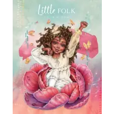 Blue Angel Gallery Little Folk Coloring Book idegen nyelvű könyv