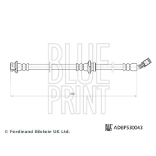 BLUE PRINT fékcső BLUE PRINT ADBP530043 autóalkatrész