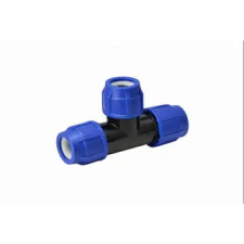  Blue series tee 25 x 25 x 25 öntözéstechnikai alkatrész
