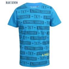 Blue Seven póló feliratos kék 10 év (140 cm)
