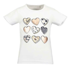 Blue Seven póló szíves glitteres 2 év (92 cm) gyerek póló