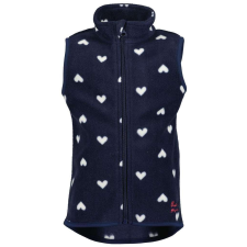 Blue Seven szíves zipzáras polár mellény 2-3 év (98 cm) gyerek mellény