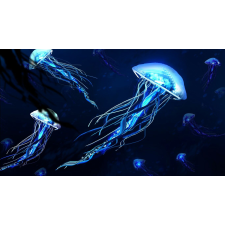  Blueback MAT fotótapéta, Lumineszcens medúza, 250 x 200 cm tapéta, díszléc és más dekoráció