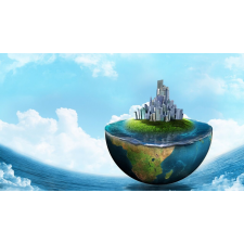  Blueback MAT "Föld egyensúlyban" fotótapéta, 250 x 200 cm tapéta, díszléc és más dekoráció