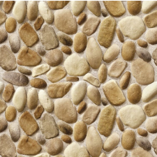  Blueback MAT Tapéta, Brown river stone wall, 200 x 255 cm tapéta, díszléc és más dekoráció