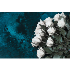  Blueback MAT tapéta, növényvilág 172 fehér rózsák modell, 250 x 200 cm tapéta, díszléc és más dekoráció