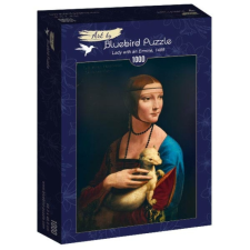 Bluebird 1000 db-os Art by puzzle - Leonardo Da Vinci - Lady with an Ermine 1489 (60012) puzzle, kirakós