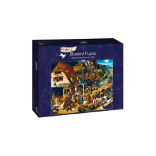 Bluebird 1000 db-os Art by puzzle - Pieter Bruegel - Netherlandish Proverbs (60028) puzzle, kirakós