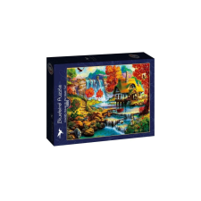 Bluebird 1000 db-os puzzle - Country House by the Water Fall (90583) puzzle, kirakós
