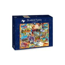 Bluebird 1000 db-os puzzle - Postcard (USA) (70309) puzzle, kirakós