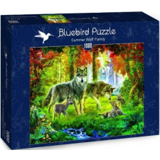 Bluebird 1000 db-os puzzle - Summer Wolf Family (70156) puzzle, kirakós